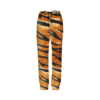 Tiger design unisex jogging pants on display of the website