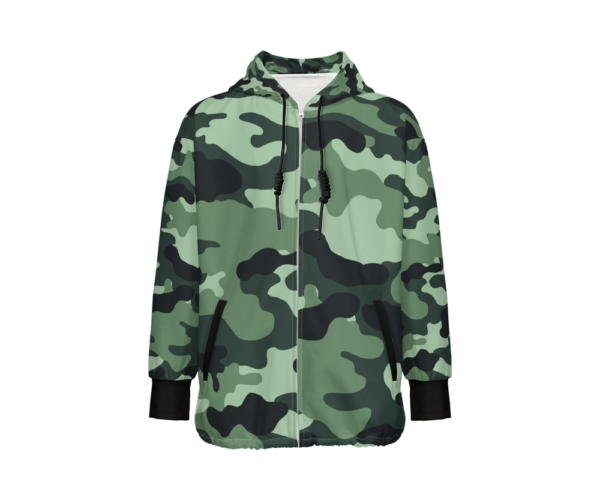 A camouflage jacket for both men and women