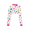 Paint Splash Design Cropped Sweatshirt
