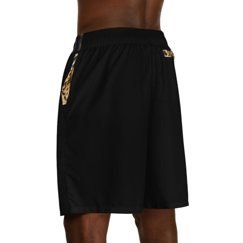 Men's Eye's Of The Leopard Jogger Shorts - Image 6