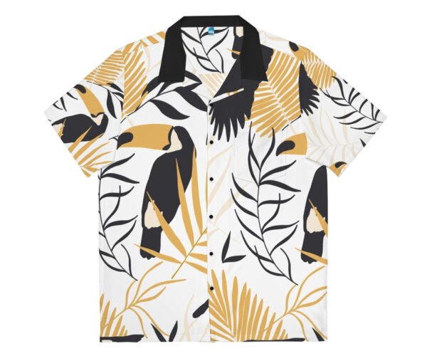 Mens Bird of Paradise Hawaiian Shirt