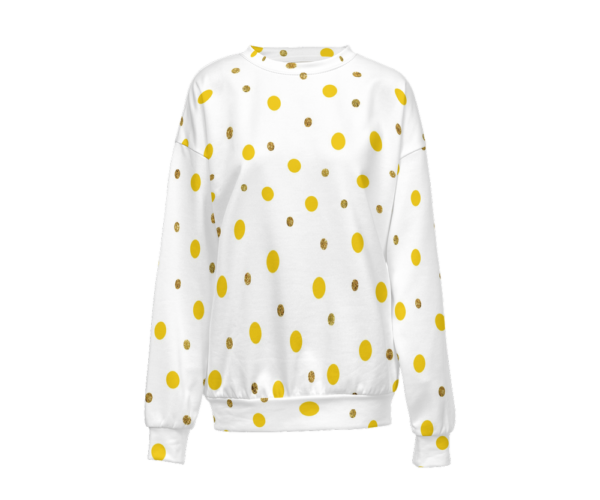 Lemon Spring Sweatshirt on a white background