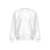 A solid white color sweatshirt for men and women