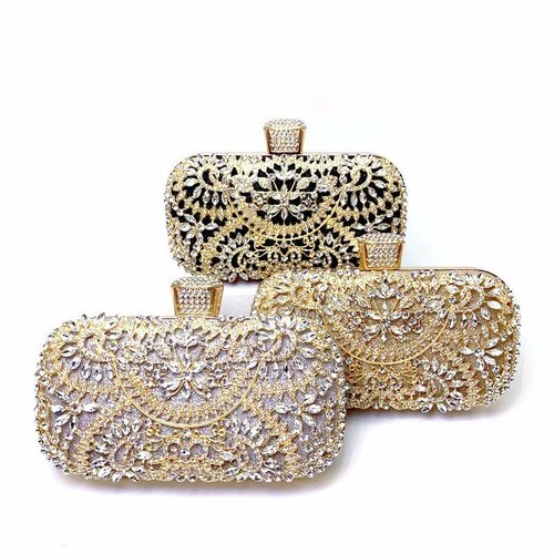 Diamond Evening Clutch Bag For Women Wedding Golden Clutch Purse Chain Shoulder Bag Small Party aafe d e cadef jpg